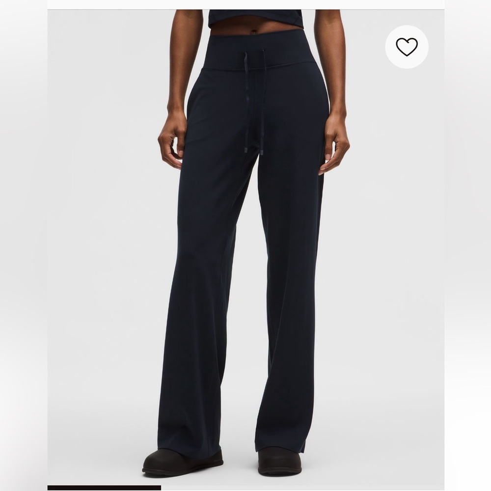 lululemon athletica Women's Wide-Leg Drawstring Pants in navy, brand new